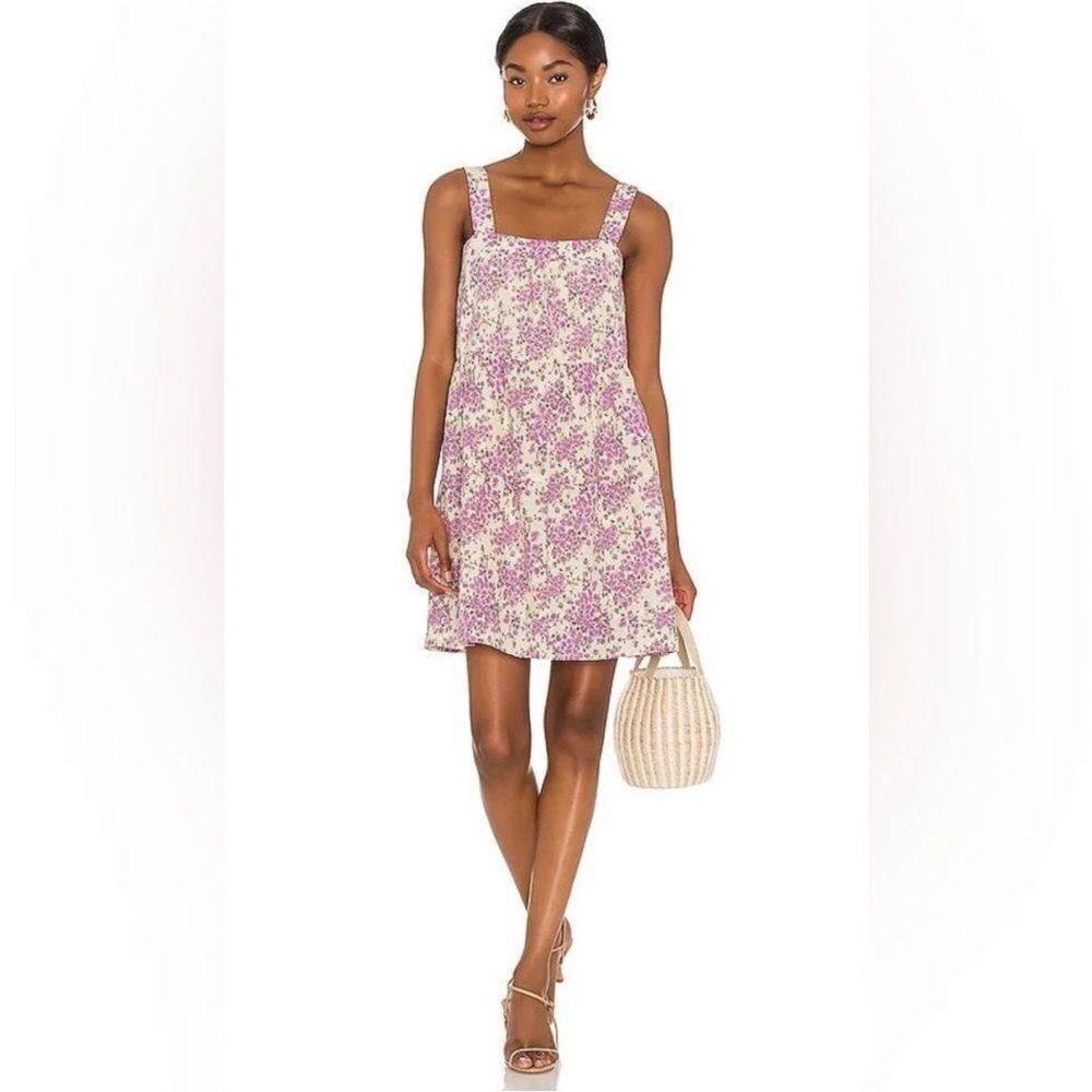 Heartloom Nikka Dream in Lavender / Yellow Floral Print. Size Small